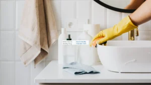 Read more about the article How to Identify Truly Non-Toxic Bathroom Cleaning Ingredients (Full Ingredient Checklist)